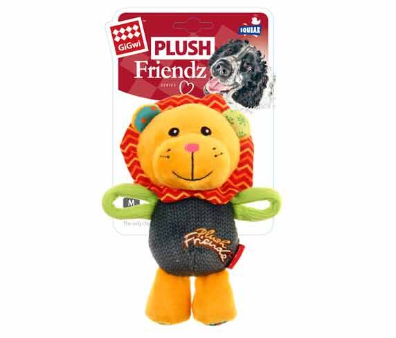 6147 Plush Friendz Sesli Aslan Peluş Köpek Oyuncag - 5