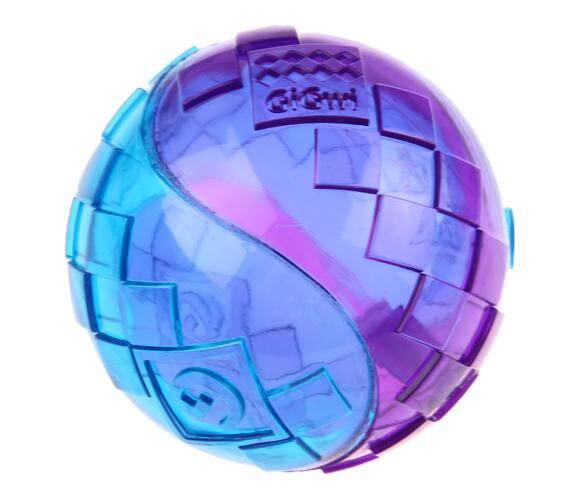 6297 Gigwi Ball Sert Top 6 cm Şeffaf Renkli - 4