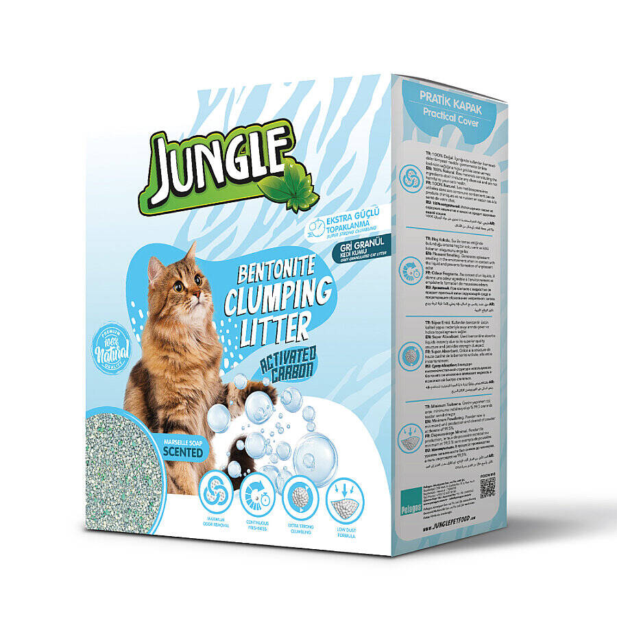 Jungle 6 Lt Karbonlu Grey (Marsilya Sab) 3'lü Kum - 1