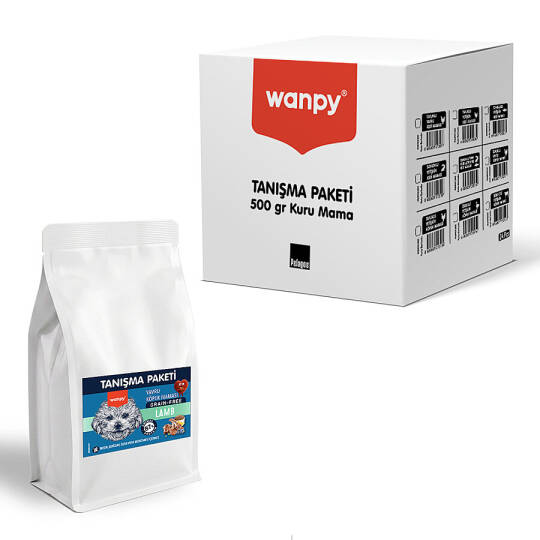 Wanpy Tahılsız Somonlu Yavru Köpek Maması 500 gr - 24 Adet